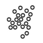 Nitrile Rubber O-Rings 6.6mm OD 3mm ID 1.8mm Width, Metric Nitrile Rubber Sealing Gasket for Automotive Machine Plumbing, Pack of 20