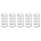 5Pcs Compression Springs, 0.9mm Wire Diameter x 11mm OD x 20mm Length 304 Stainless Steel Extension Spring Ballpoint Pen Pressure Springs for Shop Home Repairs, Silver