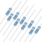 100Pcs 10 Ohm Resistor, 3W 1% Tolerance Metal Film Resistors, Lead, 5 Bands for DIY Electronic Projects and Experiments