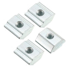 Slide in T-Nut, M3 Threaded for 2020 Series Aluminum Extrusions Profile, Pack of 4