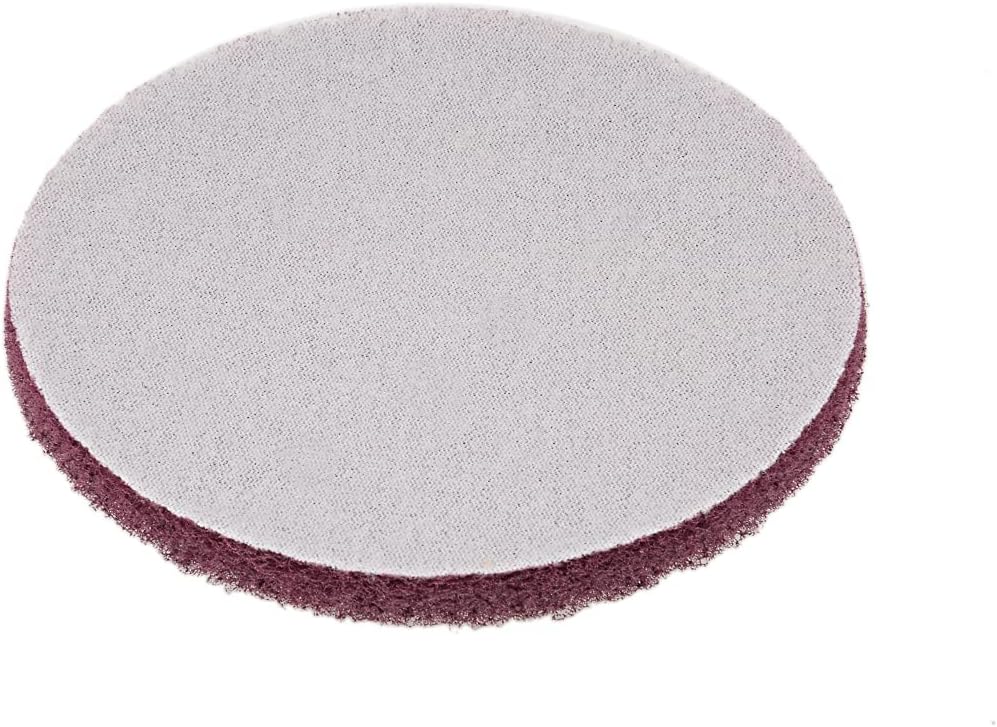 5 Inch Pads Pembersih Serupa Karet Pemecah Kotoran Disc Giling Kusut Hoop dan Loop Pemrosesan Lapisan 8pcs