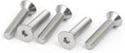 M5x25mm 316 Stainless Steel Countersunk Flat Head Hex Socket Cap Screw 5pcs