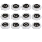 26mmx6mmx6mm Ball Bearing Wheel Sliding Door Pulley Roller 12pcs