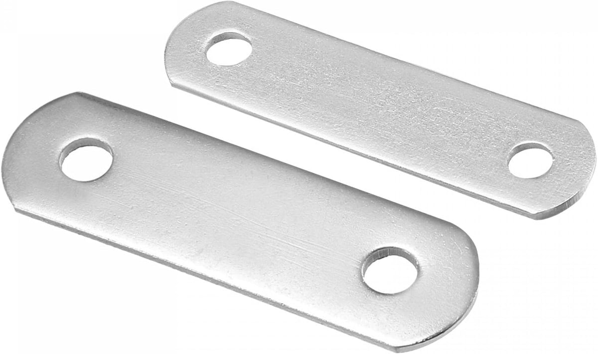 Repair Plate, 30mmx8mm 10Pcs, 34mmx10mm 10Pcs, Flat Fixing Mending Corner Brace Bracket Connector