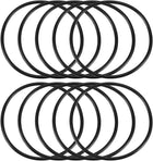 Nitrile Rubber O-Rings, 75mm OD 69mm ID 3mm Width, Metric Sealing Gasket, Pack of 10