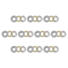 F8-19M Thrust Ball Bearings 8mm x 19mm x 7mm Chrome Steel Single Direction 10pcs