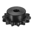 #60 Chain Roller Sprocket B Type, 3/4" Bore 14 Tooth Single Strand Chain Sprocket, Carbon Steel, Keyway with Set Screws