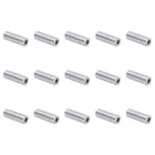 15pcs Aluminum Spacer 5mm Bore x 10mm OD x 30mm Length Screw Standoff Bushing Plain Finish Round Metal Spacer for M5 Screws Bolts and Rods