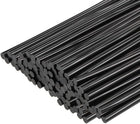LinkMejor Mini Hot Glue Gun Sticks 4-inch x 0.27-inch for Glue Guns, Black 100pcs