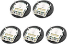 1K Ohm Dial Wheel Potentiometer for Audio Stereo Volume Switch Control 16x6mm 5Pcs
