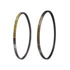 M-23, M24 Drive V-Belt 23", 24" Pitch Length Industrial Power Rubber Transmission Belt 2pcs