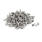 M3.5x10mm 304 Stainless Steel Phillips Drive Pan Head Self Tapping Screws 100pcs