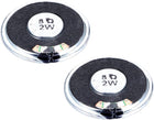 2W 8 Ohm DIY-högtalare 40mm rund form ersättningsljudare 2st