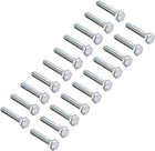 Hex Head Screw Bolts Carbon Steel 1/4"-20x1-1/2" Fastener Grade 5 UNC 20pcs