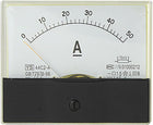 Analog Current Panel Meter DC 0-50A 44C2A Ammeter for Automotive Circuit Testing Charging Battery Ampere Tester Gauge Pack of 1