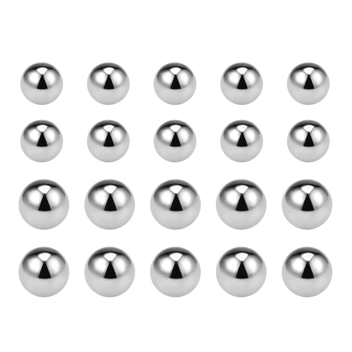 8mm, 6mm Bearing Balls 304 Stainless Steel Precision Balls 45pcs