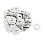 Round Spacers Fasteners Metal Washers 8mmx23mmx1.9mm 50 Pcs