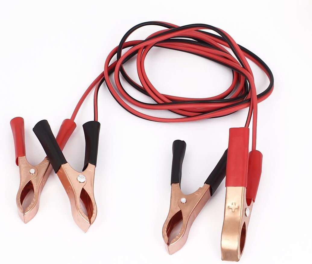 Conector de Cabo de Teste de Clamp de Bateria de Jacaré Duplo-Final