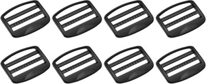 Metal Ladder Buckle, Slider Tri-Glider Metal Adjustable Buckles, for Backpack Strap
