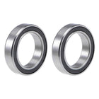 6701-2RS Deep Groove Ball Bearing 12x18x4mm Double Sealed Chrome Bearings 2pcs