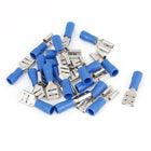 20 PCS FDD2-250 Blue Pre Insulated Female Type Spade Crimp Connectors