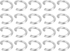 500Pcs Open Jump Rings, 4.5mm 316 Stainless Steel O Rings, Split Rings Circle Clasp Connecting Rings for Jewelry Making Supplies Necklace Repair, Silver