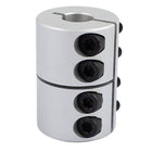 12mm to 14mm Shaft Coupling 45mm Length 32mm Diameter Coupler Aluminum Alloy Joint Motor for 3D Printer CNC Machine DIY Encoder