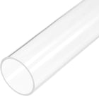 Clear Rigid Acrylic Pipe 115mm ID x 120mm(4 3/4") OD x 305mm(12") Round Tube Tubing