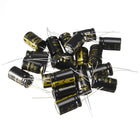 Aluminum Radial Electrolytic Capacitor with 220uF 100V 105 Celsius Life 2000H 13 x 21 mm Black 20pcs