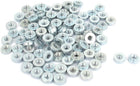 2mm Thin Plates M3 Zinc Plated Self Clinching Rivet Nut 100pcs