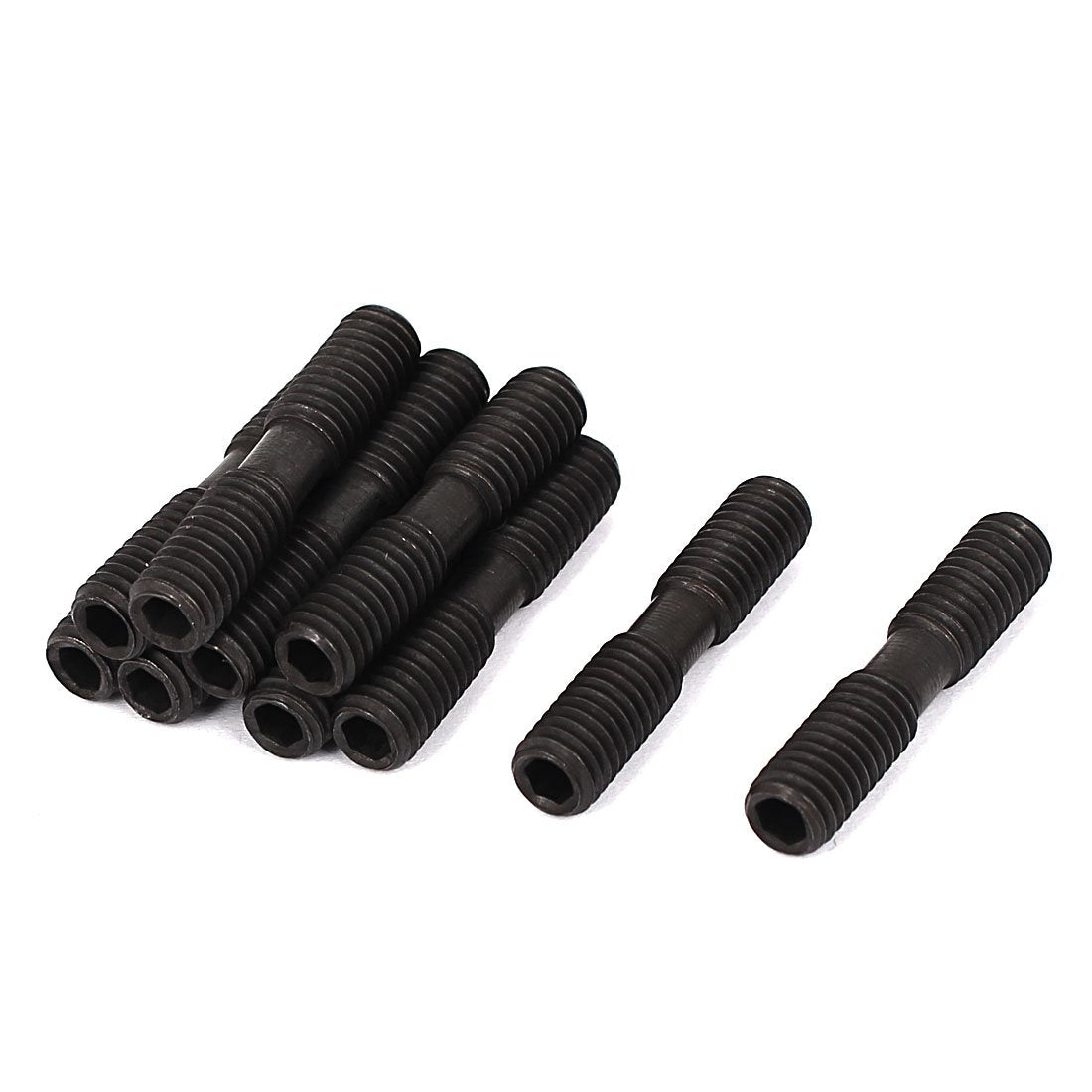a16010500ux0285-DM ML0630 Dual End Screw Bolt for CNC Turning Tool, M6 x 30 mm Size (Pack of 10)