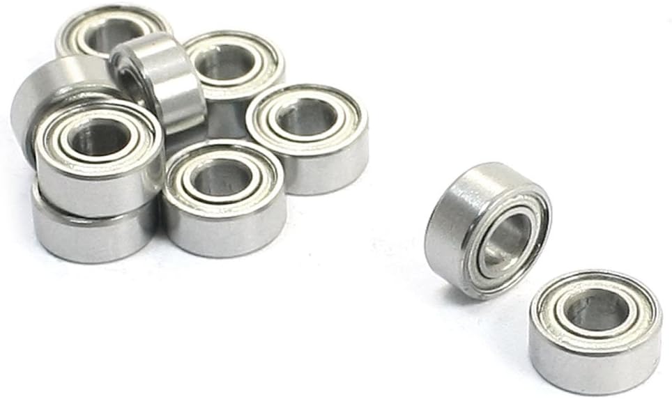 10 Pcs 683Z 3x7x3mm Metal Shield Single Row Deep Groove Ball Bearings