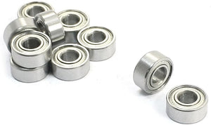 10 Pcs 683Z 3x7x3mm Metal Shield Single Row Deep Groove Ball Bearings