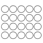 Nitrile Rubber O-Rings 45mm OD 40mm ID 2.5mm Width, Metric Sealing Gasket, Pack of 20