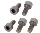 5 Pcs M2.5x6mm Thread Hex Socket Drive Cap Head Titanium Screw