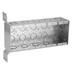 LinkMejor 5 Gang Scatola Elettrica Acciaio Zincato 2.5 Pollici con Braccio