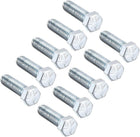 Hex Head Screw Bolts Carbon Steel 7/16”-14x1-1/2" Fastener Grade 5 UNC 10pcs