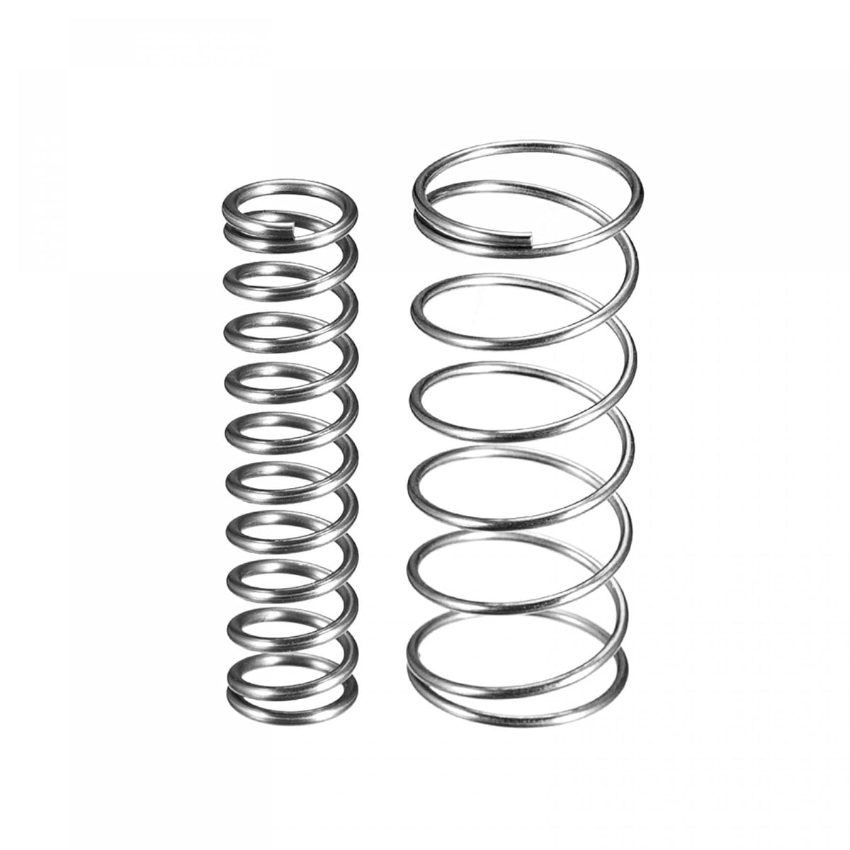 Compression Springs - 1.2x10x40mm/1x16x40mm 304 Stainless Steel Wire Spring Steel Coil Extended Compressed Springs, Pack of 20
