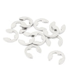a15061000ux0367-DM Fastener External Retaining Snap Ring E-Clip Circlip, 4 mm Size (Pack of 10)