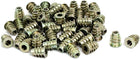 M5x14mm Interface Hex Socket Threaded Insert Nuts 50pcs for Wood Furniture