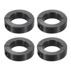 4pcs Single Split Shaft Collar 1-5/16" Bore One-Piece Clamping Collar, 2-1/8" OD, 9/16" Thickness, Black Oxide Steel Set Screw Lock Collar Clamp