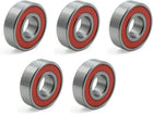 5pcs 6204RS 20x47x14mm Double Shielded Deep Groove Skateboard Ball Bearings