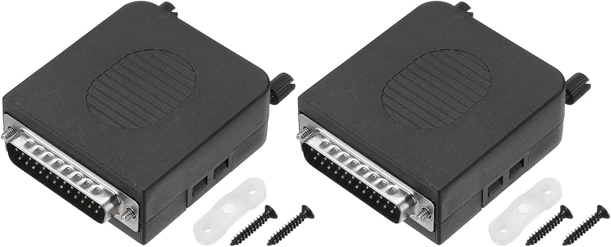 D-sub Connector Male Female Socket 25-pin 2-Row Female Serial Port Terminal Breakout Block Adapter for Mechanical Equipment CNC Computers