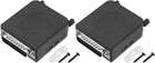 D-sub Connector Male Female Socket 25-pin 2-Row Female Serial Port Terminal Breakout Block Adapter for Mechanical Equipment CNC Computers