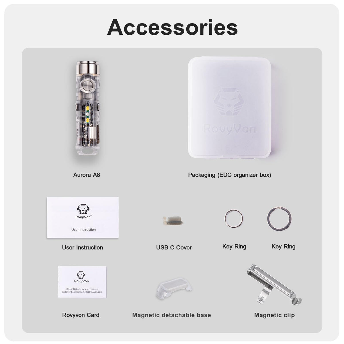 リンクマイオージョアラウラA8 4th EDC フラッシュライト USB C充電式 マックス 650ルーメン