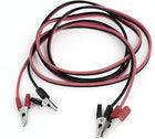 Double-Ended Test Lead Alligator Crocodile Clip Clamp Jumper Cable 5Ft