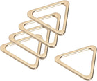 LinkMejor Metal Triangle Ring Buckle 30mm(1.18") Inner Width for DIY Gold Tone 20pcs