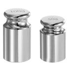 2pcs Calibration Weight Set 50g 100g M1 Precision Chrome Plated Steel for Digital Balance Scales