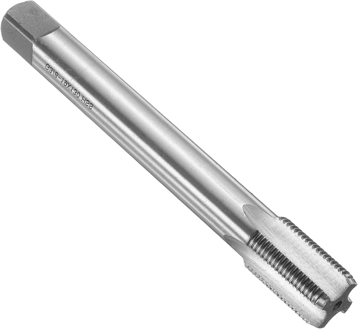 Straight Flute Screw Taps G3/8-16 2B Thread HSS6542 Machine Threading Milling Tap Tapping Tool, 5.12" Extra Long