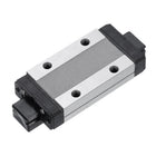 MGN9H Bearing Steel Sliding Carriage Block with Plastic Anti-Fall Strip for 9mm MGN9 Linear Motion Slide Rail Guide, Black